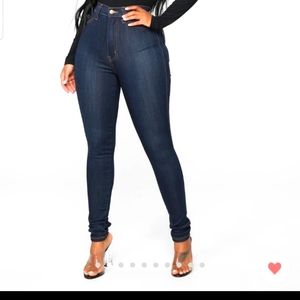 Fashion Nova high waist skinny jeans